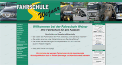 Desktop Screenshot of fahrschule-wejnar.de